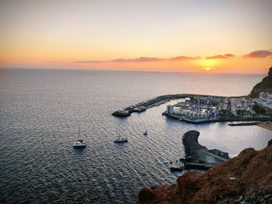 Vv Velero Lägenhet Puerto De Mogan Exteriör bild